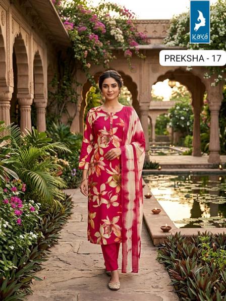 Kaya preksha 3pcs kurtis wholesale